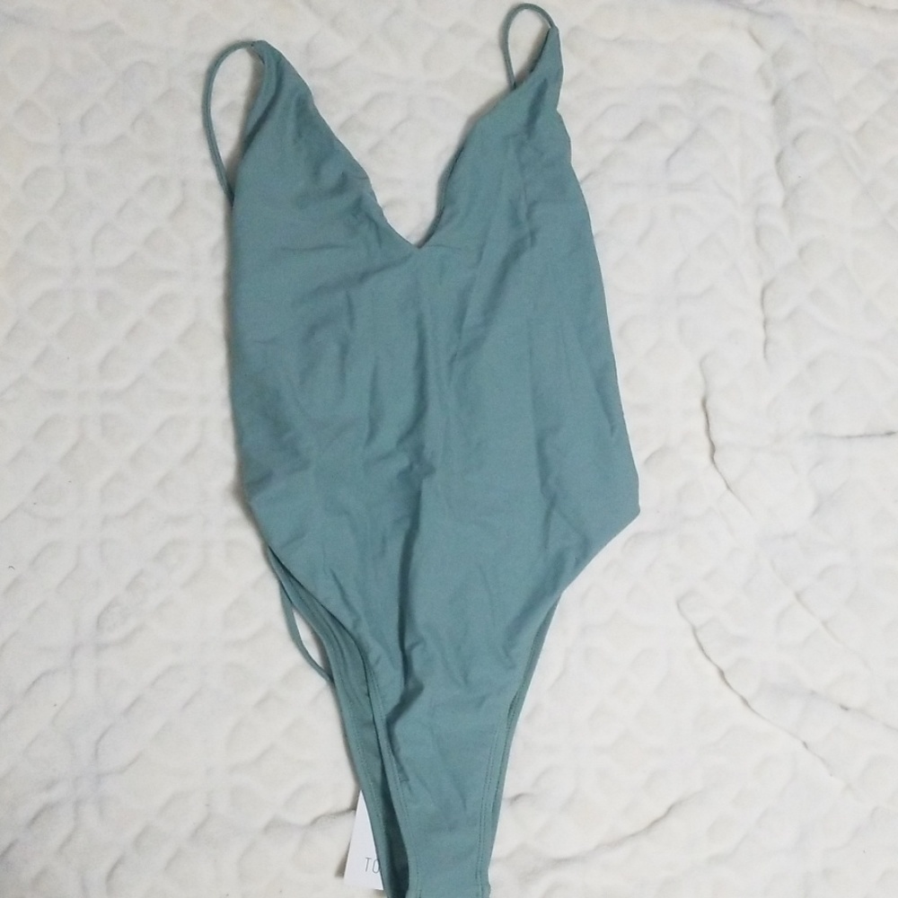 Army green one piece